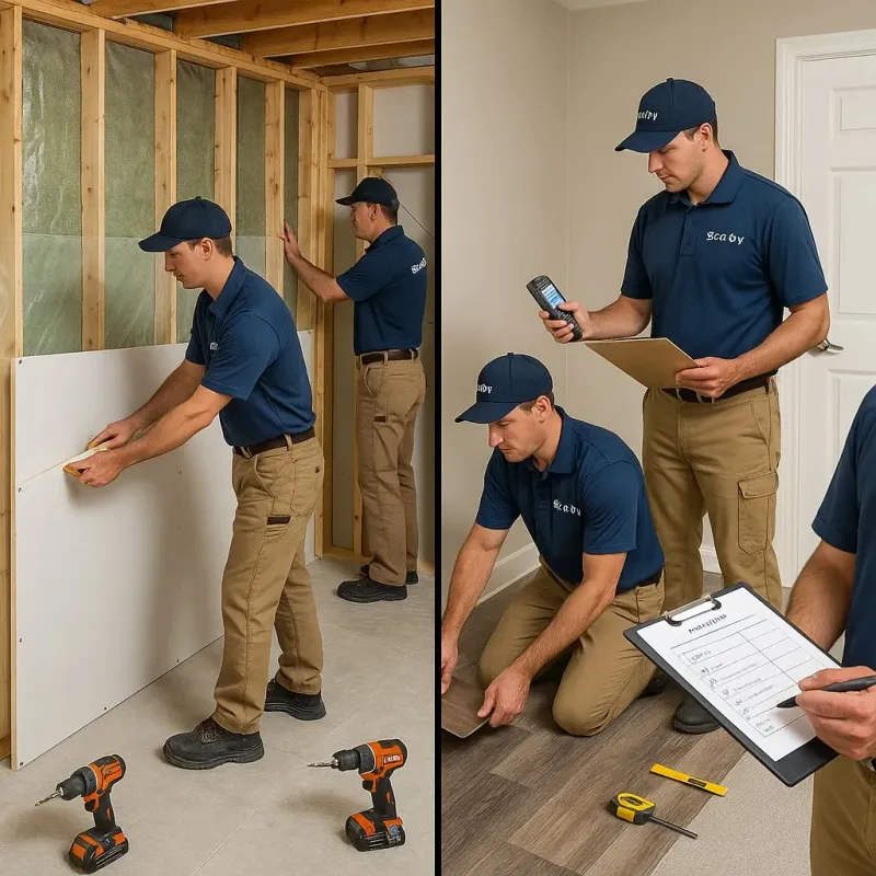 Repairs and Reconstruction process in Farley, IA
